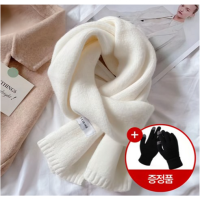 []233. 쁘띠 니트 털목도리 머플러