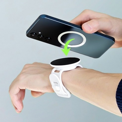 []155. 유즈베러띵 맥세이프 스트랩 밴드 핸드폰 스마트폰 N52 자석 거치대 L(30cm)